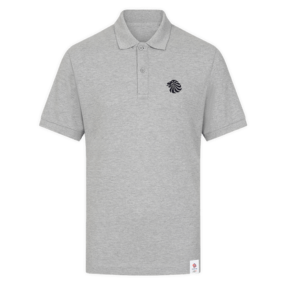 Team GB Polo Shirt Adult Team GB Mono Lion Polo  - Grey