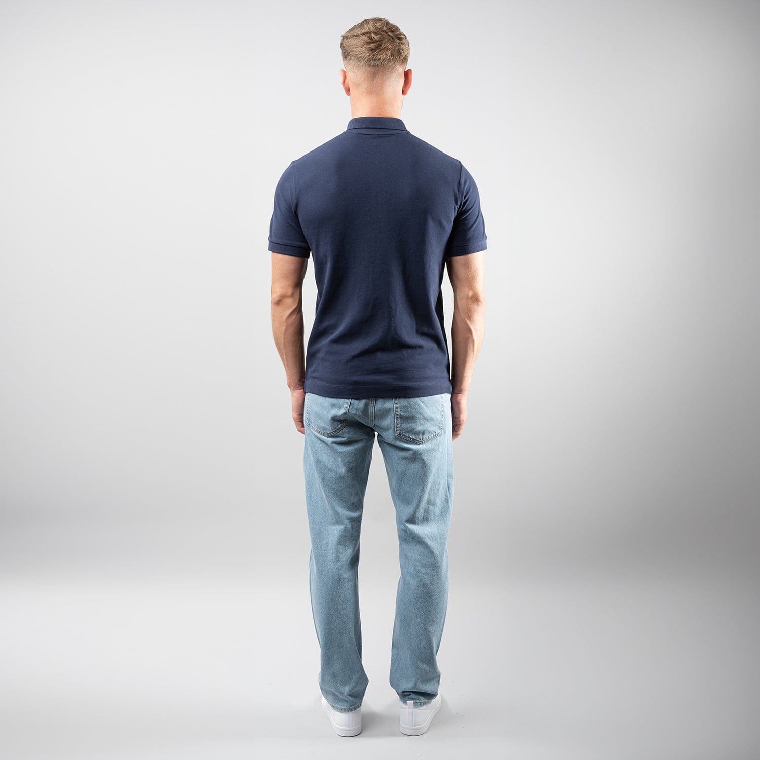 Team GB Polo Shirt Adult Team GB Mono Lion Polo  - Navy