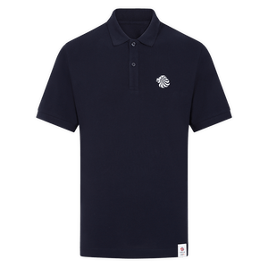 Team GB Polo Shirt Adult Team GB Mono Lion Polo  - Navy