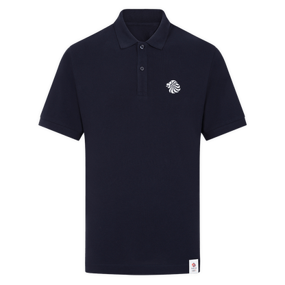 Team GB Polo Shirt Adult Team GB Mono Lion Polo  - Navy