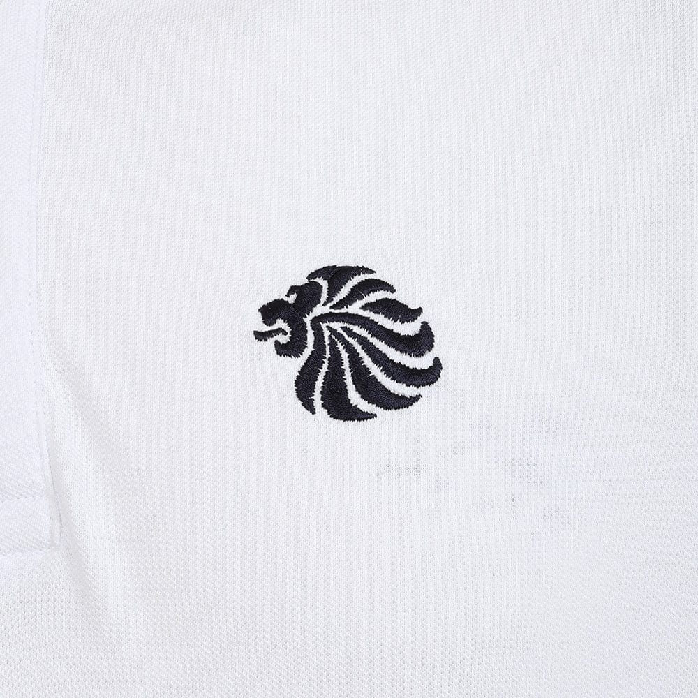 Team GB Polo Shirt Adult Team GB Mono Lion Polo  - White