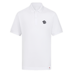 Team GB Polo Shirt Adult Team GB Mono Lion Polo  - White