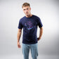 Team GB T-Shirt Adult Team GB Stacked Large Lion Graphic T-Shirt  - Navy