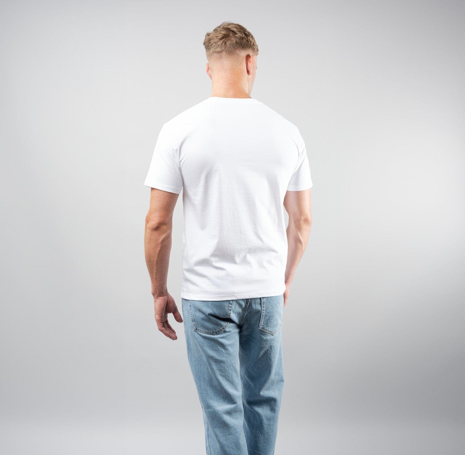 Team GB T-Shirt Adult Team GB Stacked Large Lion Graphic T-Shirt  - White