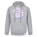 Team GB Hoodie Adult Team GB Stacked Large Lion Hoodie - Grey