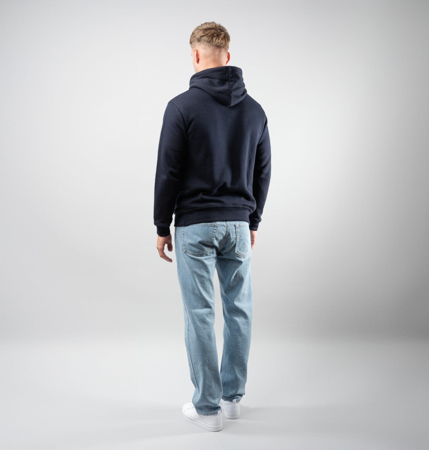 Team GB Hoodie Adult Team GB Stacked Large Lion Hoodie  - Navy