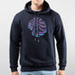 Team GB Hoodie Adult Team GB Stacked Large Lion Hoodie  - Navy