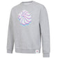 Team GB Sweatshirt Adult Team GB Stacked Large Lion Sweat  - Grey