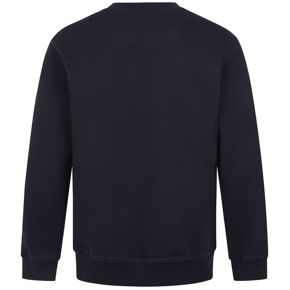 Team GB Sweatshirt Adult Team GB Stacked Large Lion Sweat  - Navy