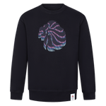 Team GB Sweatshirt Adult Team GB Stacked Large Lion Sweat  - Navy