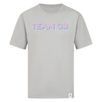Team GB T-Shirt Adult Team GB Stacked Text T-Shirt  - Grey