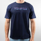 Team GB T-Shirt Adult Team GB Stacked Text T-Shirt  - Navy