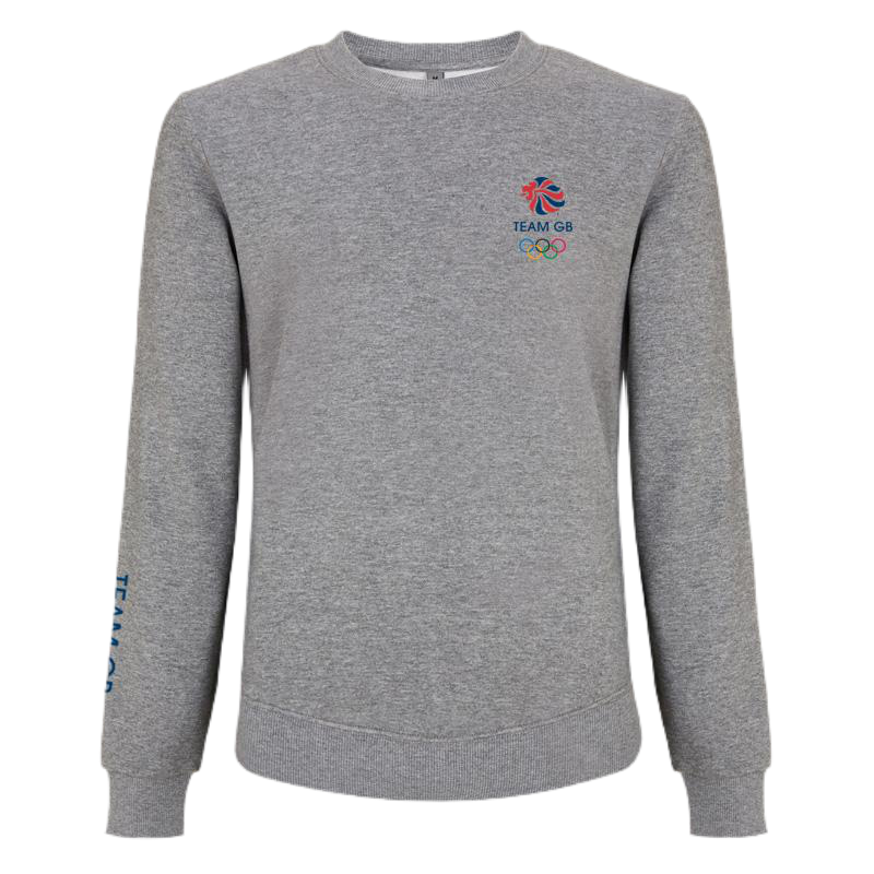 Team GB Olympic Small Logo Sweatshirt Women's - Grey