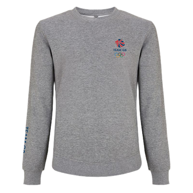 Team GB Olympic Small Logo Sweatshirt Women's - Grey
