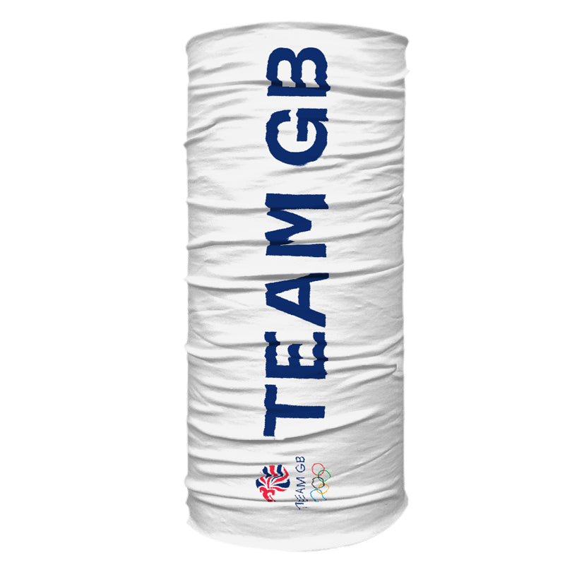 Team GB Logo Neck Sleeve White