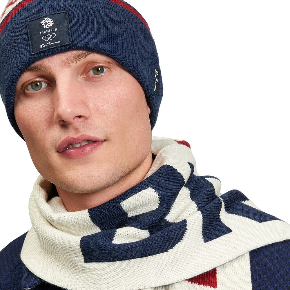 Ben Sherman Hat & Scarf Set Ben Sherman Team GB Hat & Scarf Set