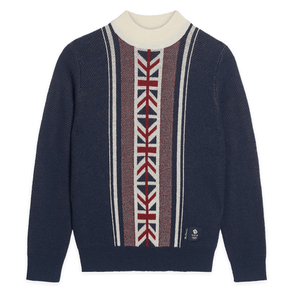 Ben Sherman Sweatshirt Ben Sherman Team GB Mock Neck Crew