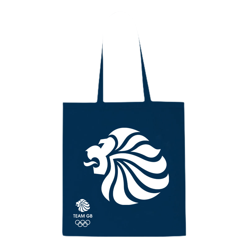 Team GB Lion Head Logo Tote Bag