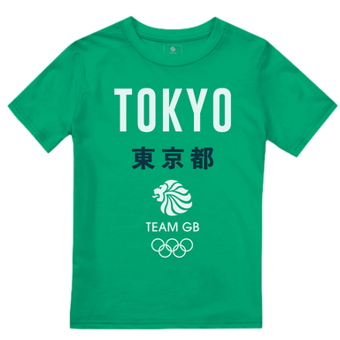 Team GB Kasai T-Shirt Kid's - Green