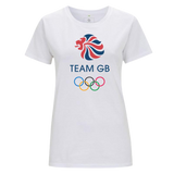 Team GB Olympic Colour Logo T-Shirt Women's White