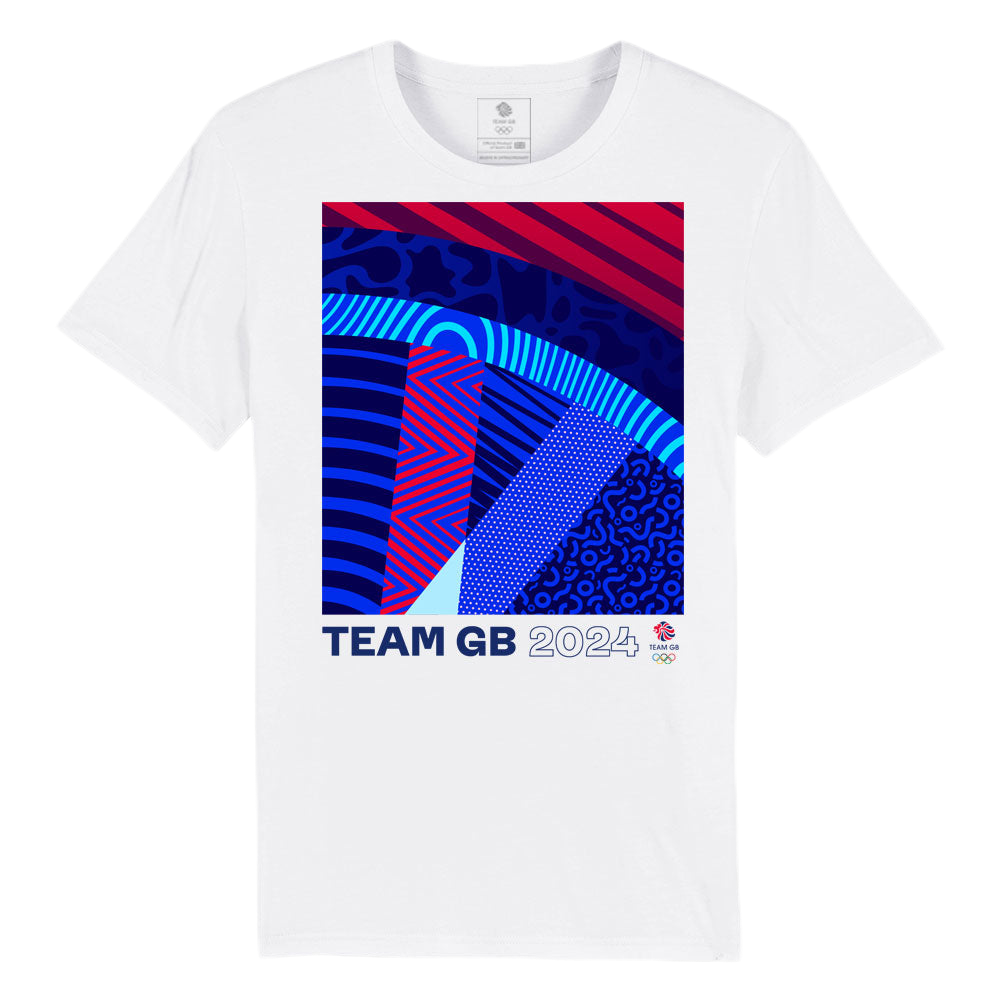 Team GB Velo Pattern T-Shirt