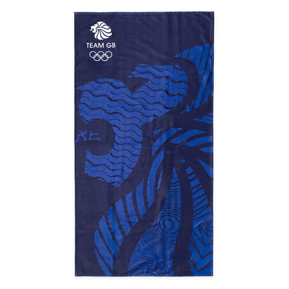 Team GB Store Towel Digital Photo Print Towel 70cm x 140cm
