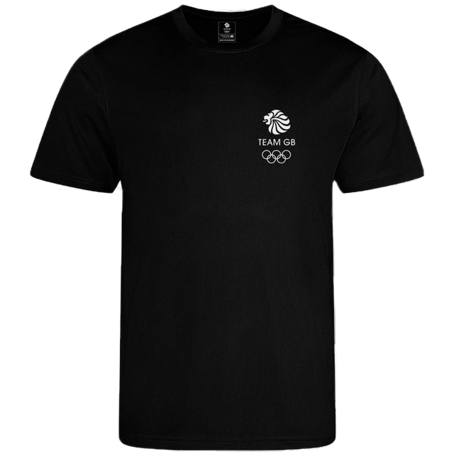 Team GB Everyday Active Men's Black UV T-Shirt