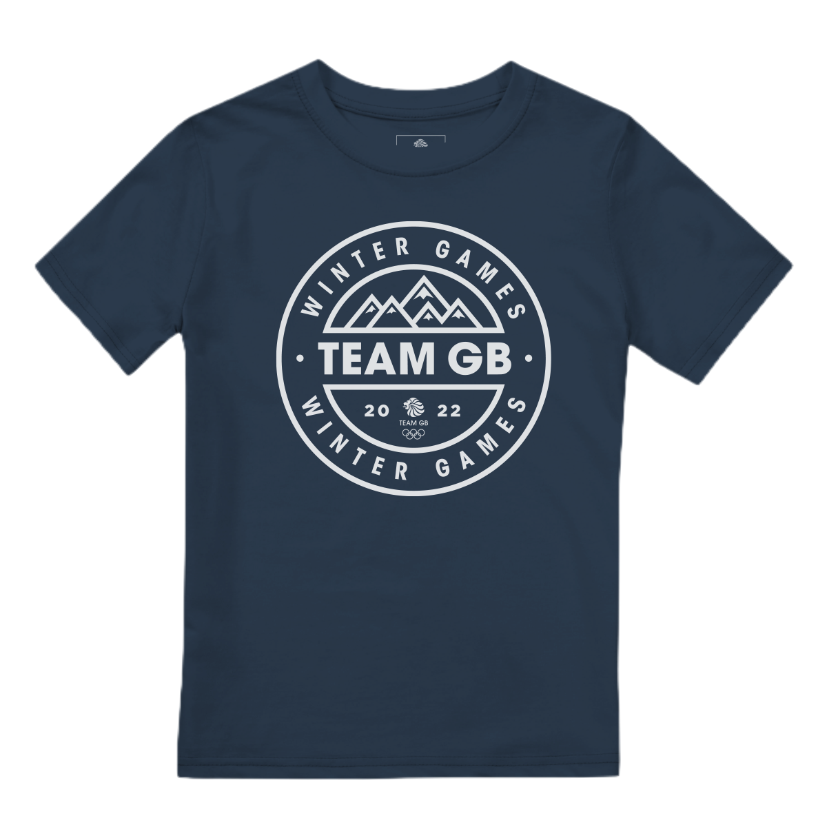 Team GB Winter Emblem Kid's T-Shirt - Navy