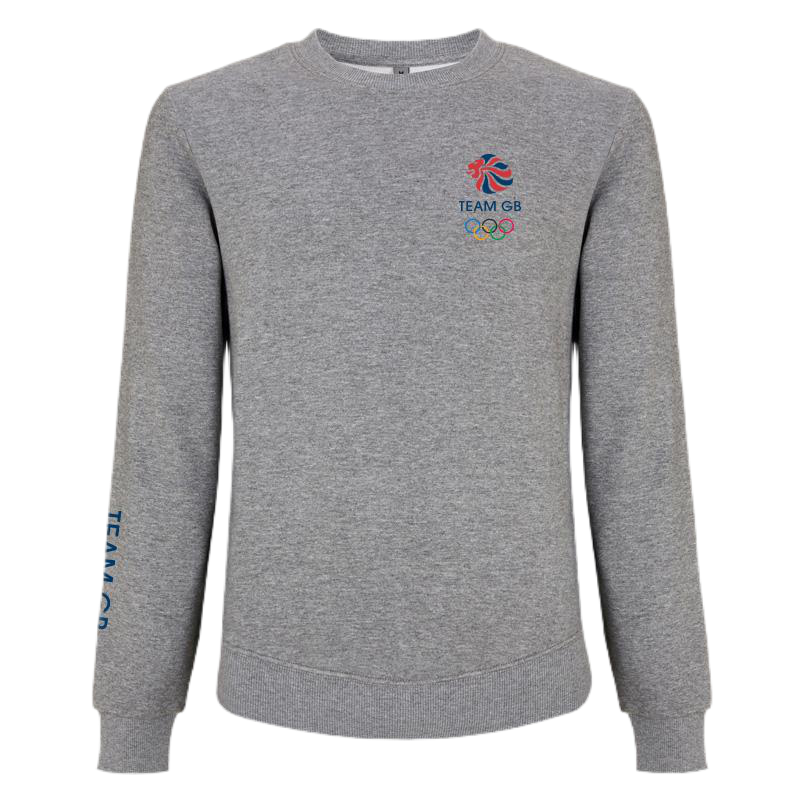 Team GB Olympic Small Logo Sweatshirt Men's - Grey