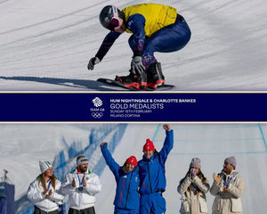 Team GB Picture Huw Nightingale & Charlotte Bankes Montage Print Framed - 20 x 16