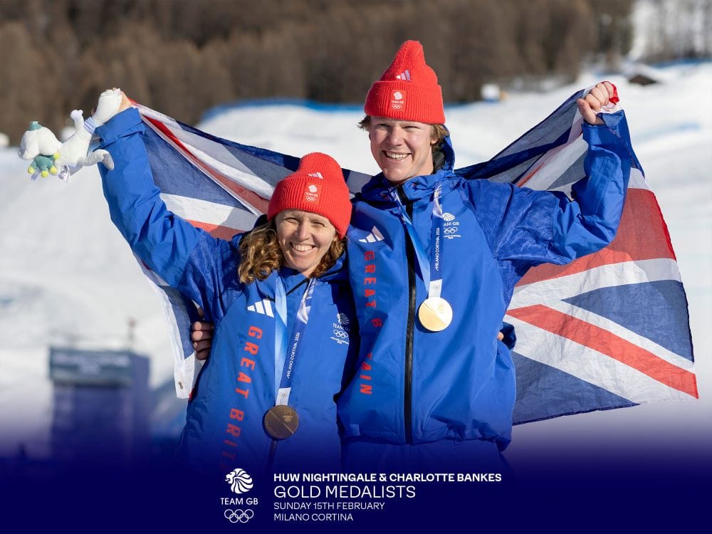 Arena Imaging Picture Huw Nightingale & Charlotte Bankes Tempered Glass Frame - 8 x 6