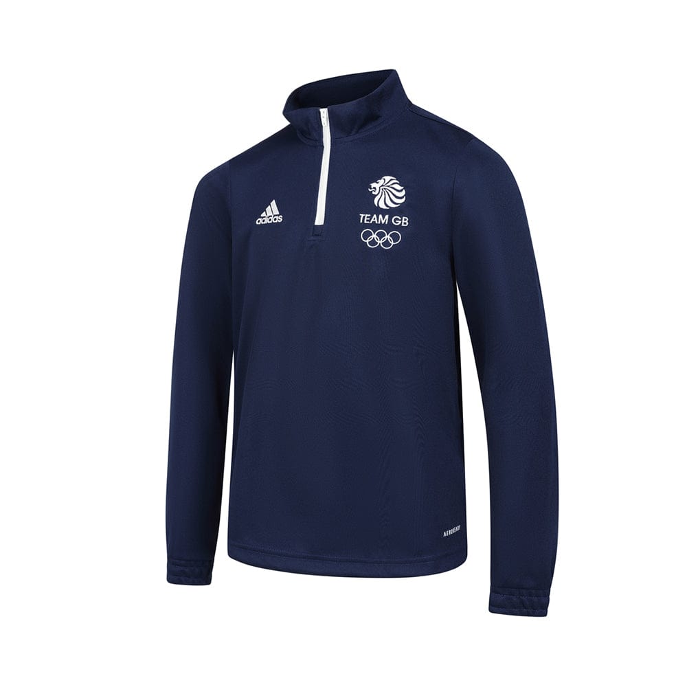 adidas Midlayer Junior adidas Team GB Training Top  - Navy