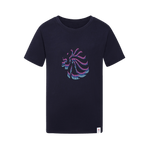 Team GB T-Shirt Junior Team GB Stacked Large Lion Graphic T-Shirt  - Navy