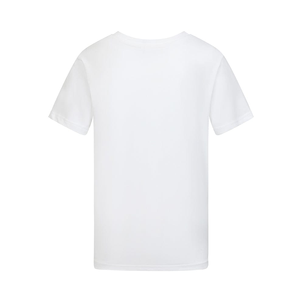 Team GB T-Shirt Junior Team GB Stacked Large Lion Graphic T-Shirt  - White