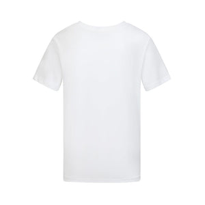 Team GB T-Shirt Junior Team GB Stacked Large Lion Graphic T-Shirt  - White