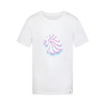 Team GB T-Shirt Junior Team GB Stacked Large Lion Graphic T-Shirt  - White