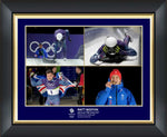 Team GB Store Picture Matt Weston Montage Print Framed - 16 x 12