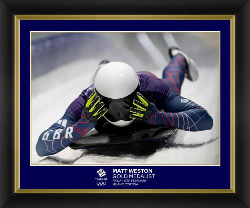 Arena Imaging Picture Matt Weston Print Framed - 20 x 16