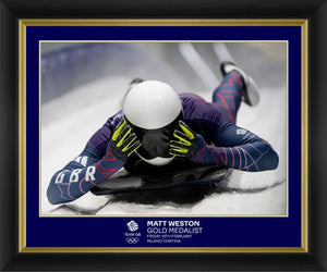 Arena Imaging Picture Matt Weston Print Framed - 20 x 16