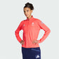 adidas 1/4 Zip NOT LIVE - adidas Milan 2026 Team GB 1/2 Zip Top - Red - Womens