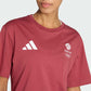 adidas T-Shirt NOT LIVE - adidas Milan 2026 Team GB GFX T-Shirt - Red - Womens