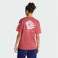 adidas T-Shirt NOT LIVE - adidas Milan 2026 Team GB GFX T-Shirt - Red - Womens