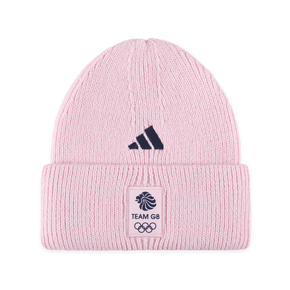 adidas Beanie Hat NOT LIVE - adidas x Team GB Milano Cortina 2026 Beanie - Pink