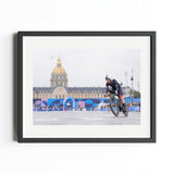 Team GB Paris Art Print "Anna Henderson Time Trial - Taking Control for Silver"