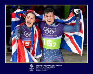 Arena Imaging Picture Tabby Stoecker & Matt Weston Print Framed - 20 x 16