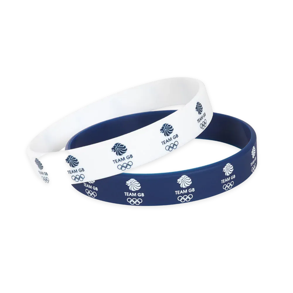 Team GB Wristband Team GB 2 Pack Silicone Wristband