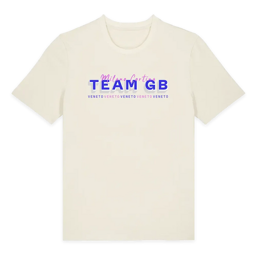 Team GB T-Shirt Team GB 2026 T-Shirt - Cream
