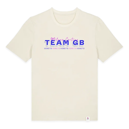 Team GB T-Shirt Team GB 2026 T-Shirt - Cream