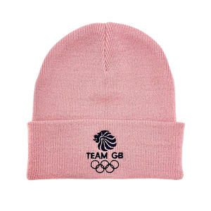 Team GB Store Beanie Hat Team GB Beanie - Pink
