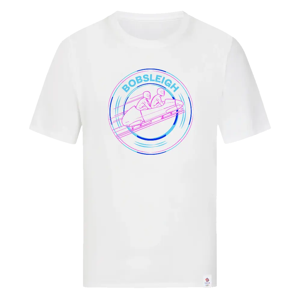 Team GB T-Shirt Team GB Bobsleigh T-Shirt - White